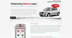 Desktop Screenshot of chiptuninglogan.ro